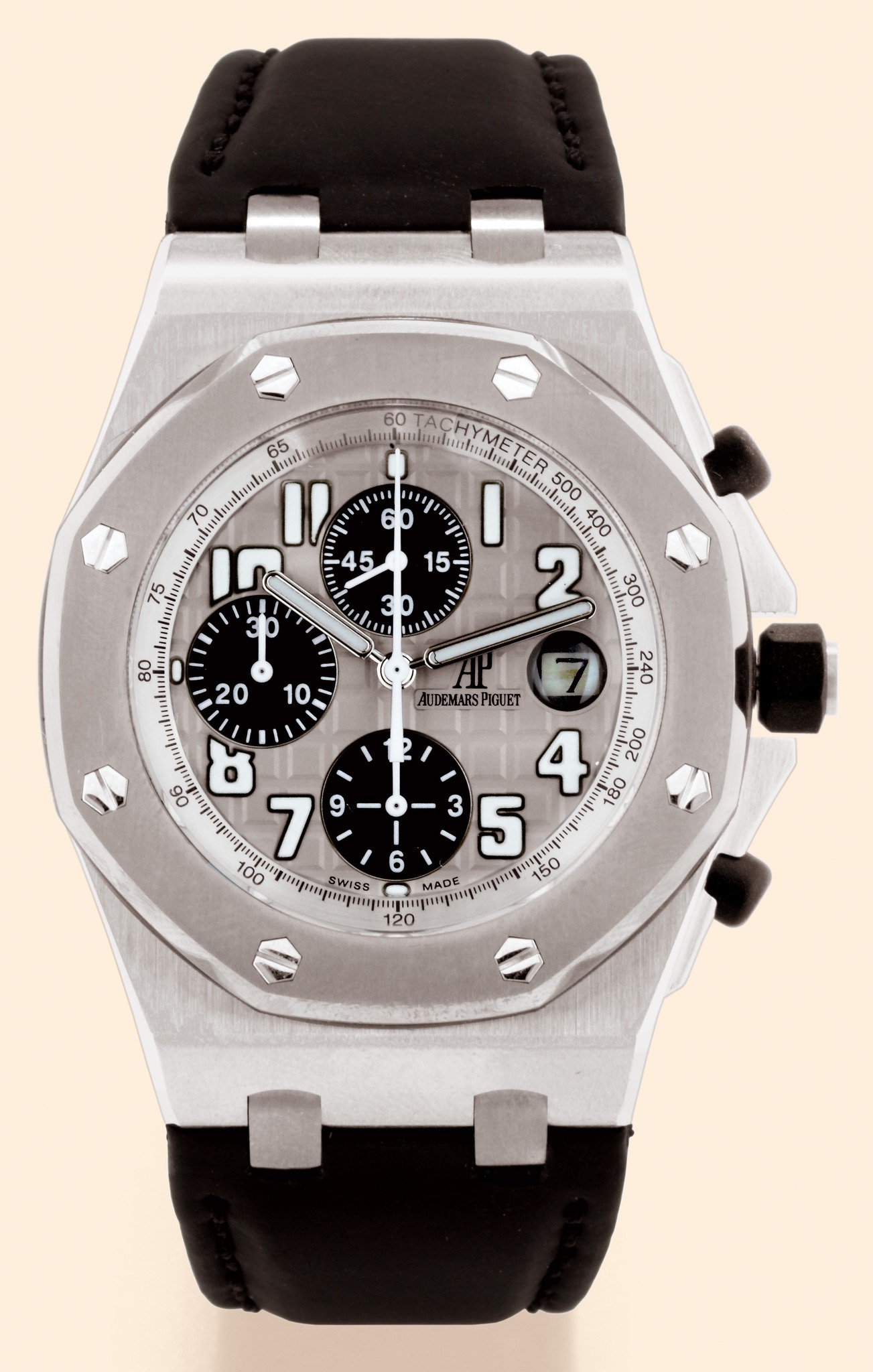 Audemars Piguet Royal Oak Offshore Sincere Silver Tantalum and Steel watch REF: 26034TS.00.D001IN.02